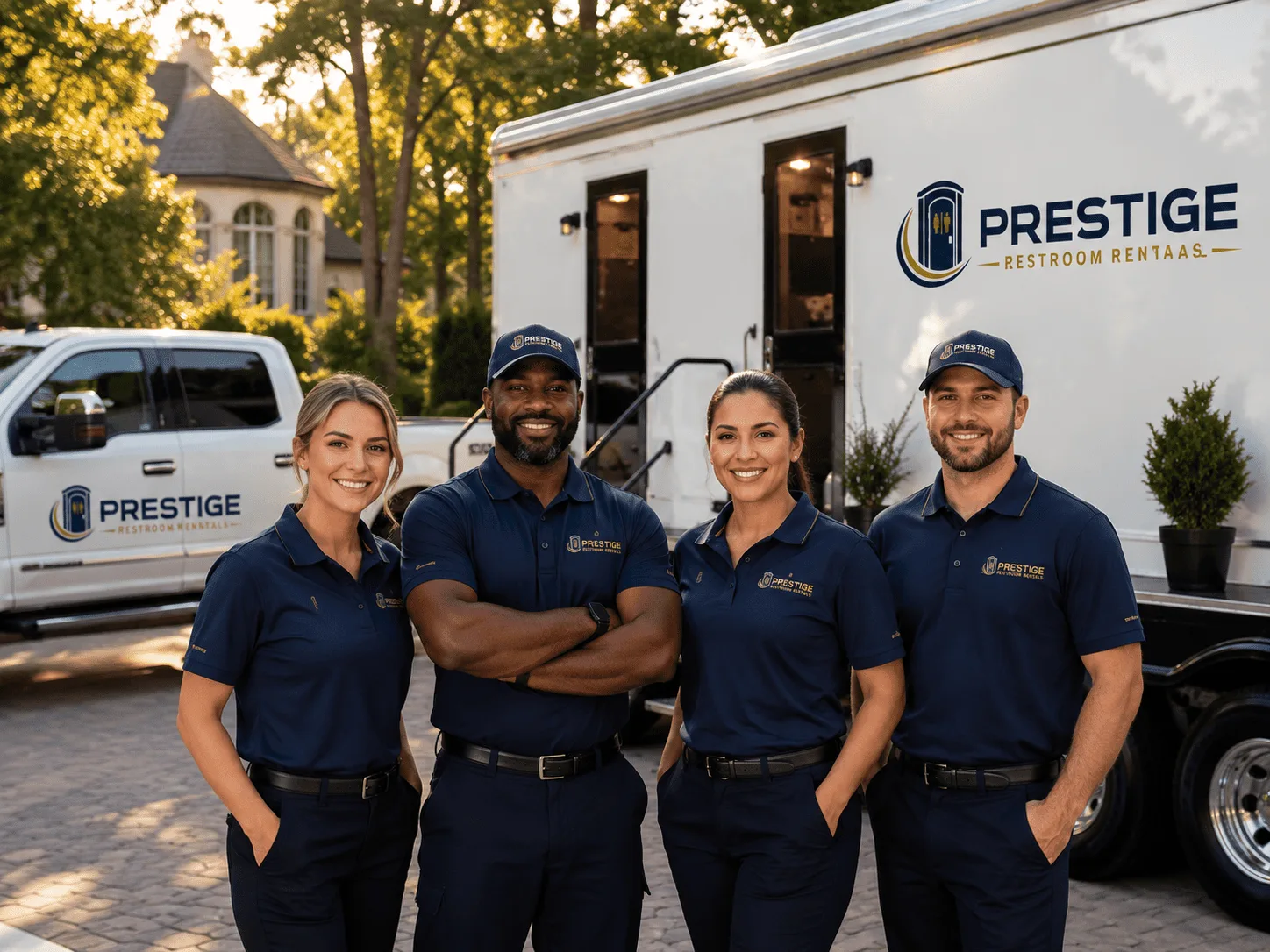 Trusted Luxury Portable Restrooms company in Clearfield, IA
